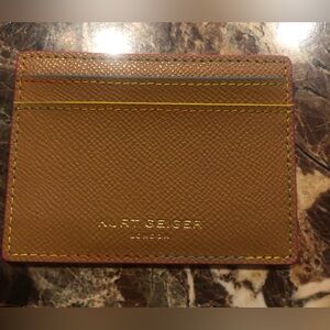 Kurt Geiger Brand new Tan leather card holder